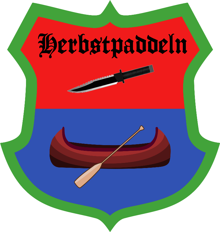 Herbstpaddel-Wappen klein